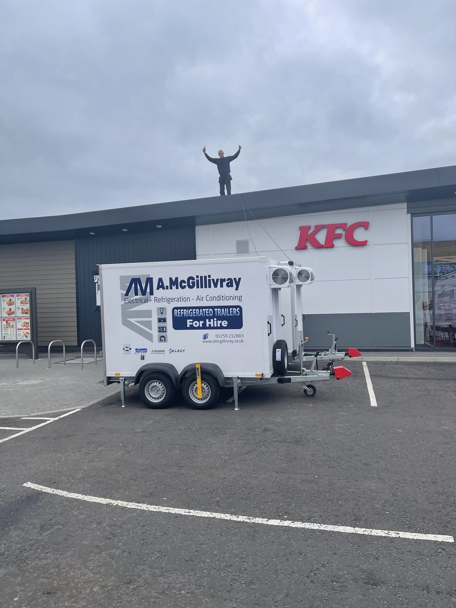 A McGillivray Electrical Refrigeration logo