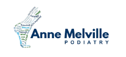 Anne Melville Podiatry (Gourock) logo