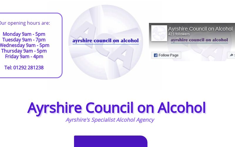 Ayrshire Council On Alcohol logo