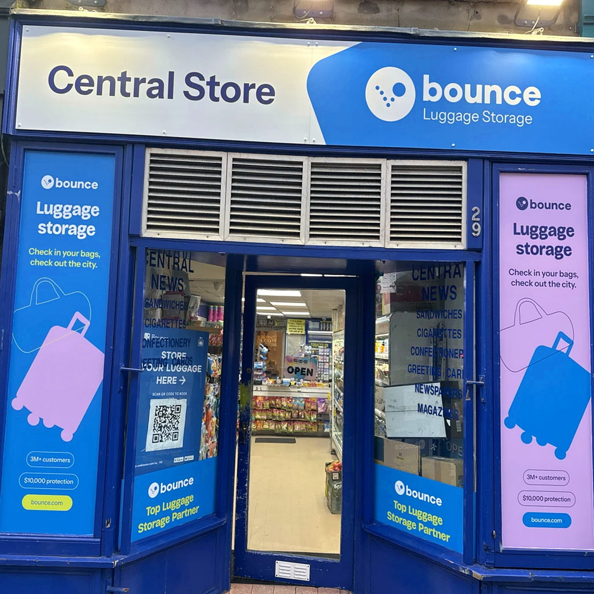 Bounce Luggage Storage - Waverley Station logo