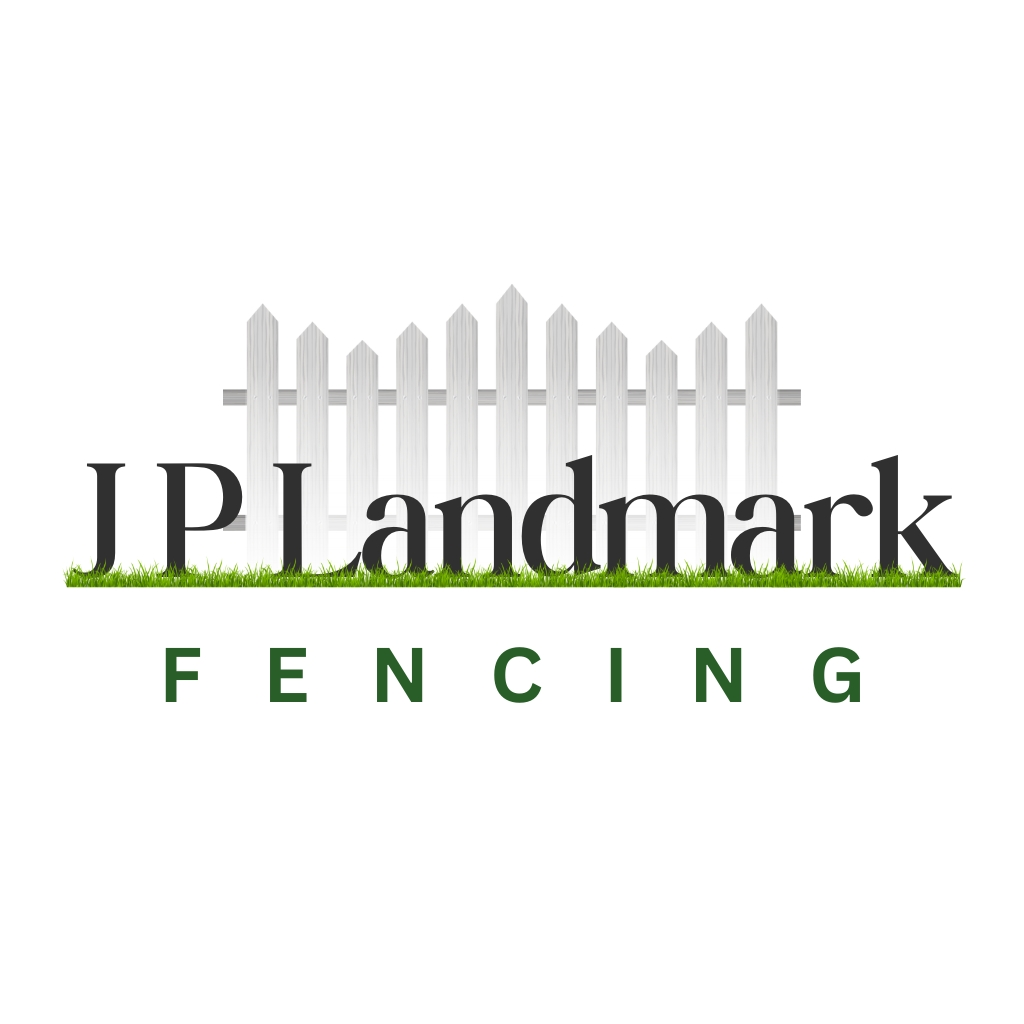 Double slat fencing specialists logo