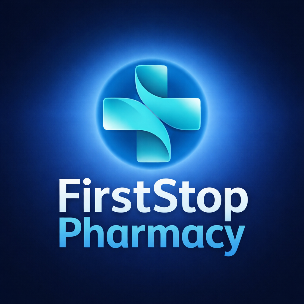 First Stop Pharmacy logo