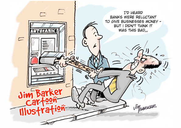 Jim Barker Cartoon Illustration logo