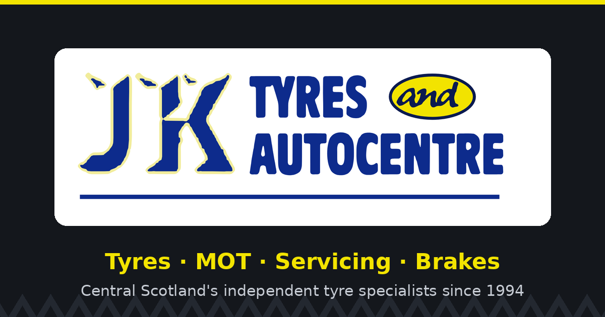 JK Tyres and Autocentre Ltd. logo