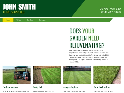 John Smith Turf Supplies logo