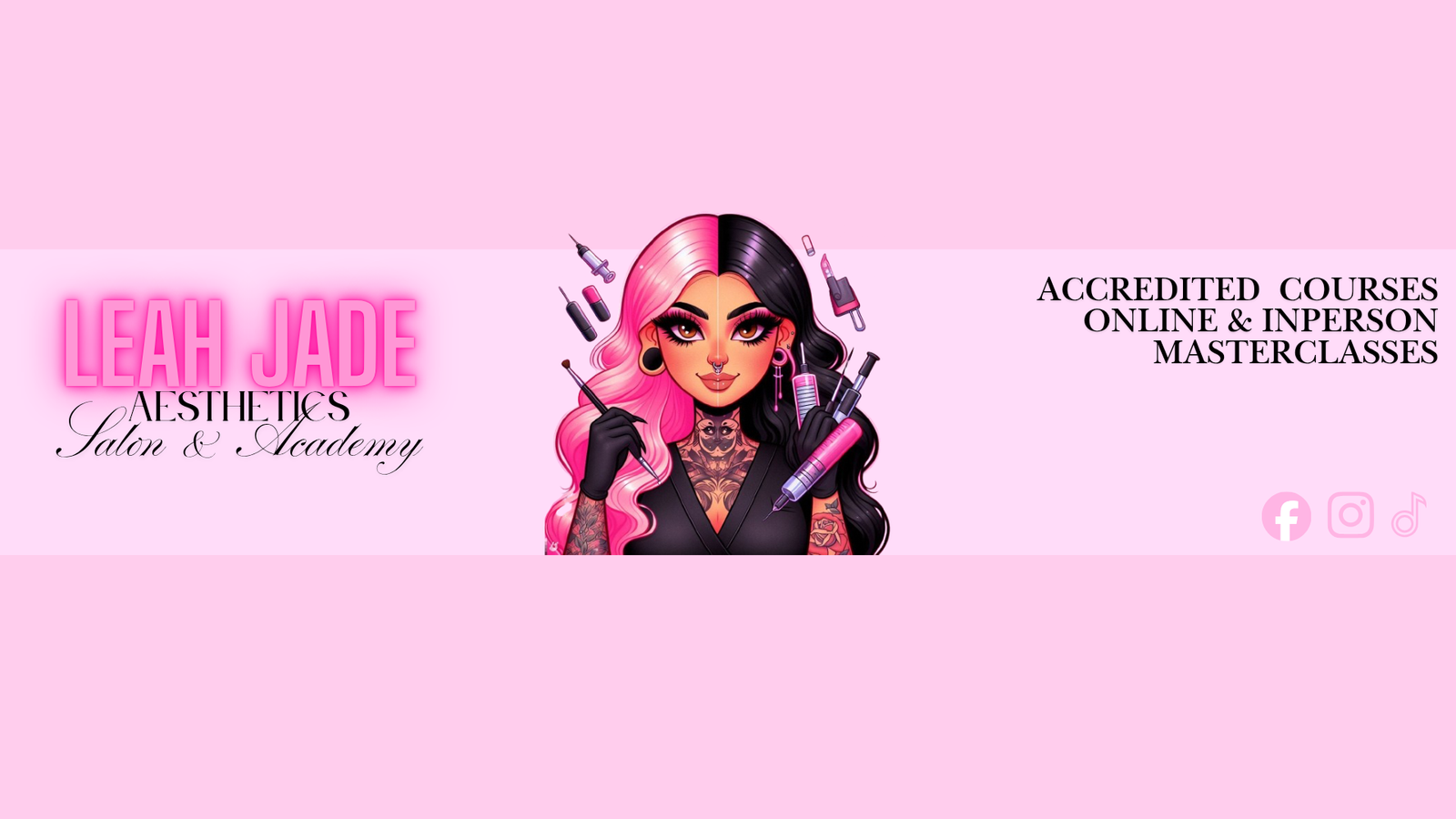 Leah Jade Aesthetics Salon & Academy logo
