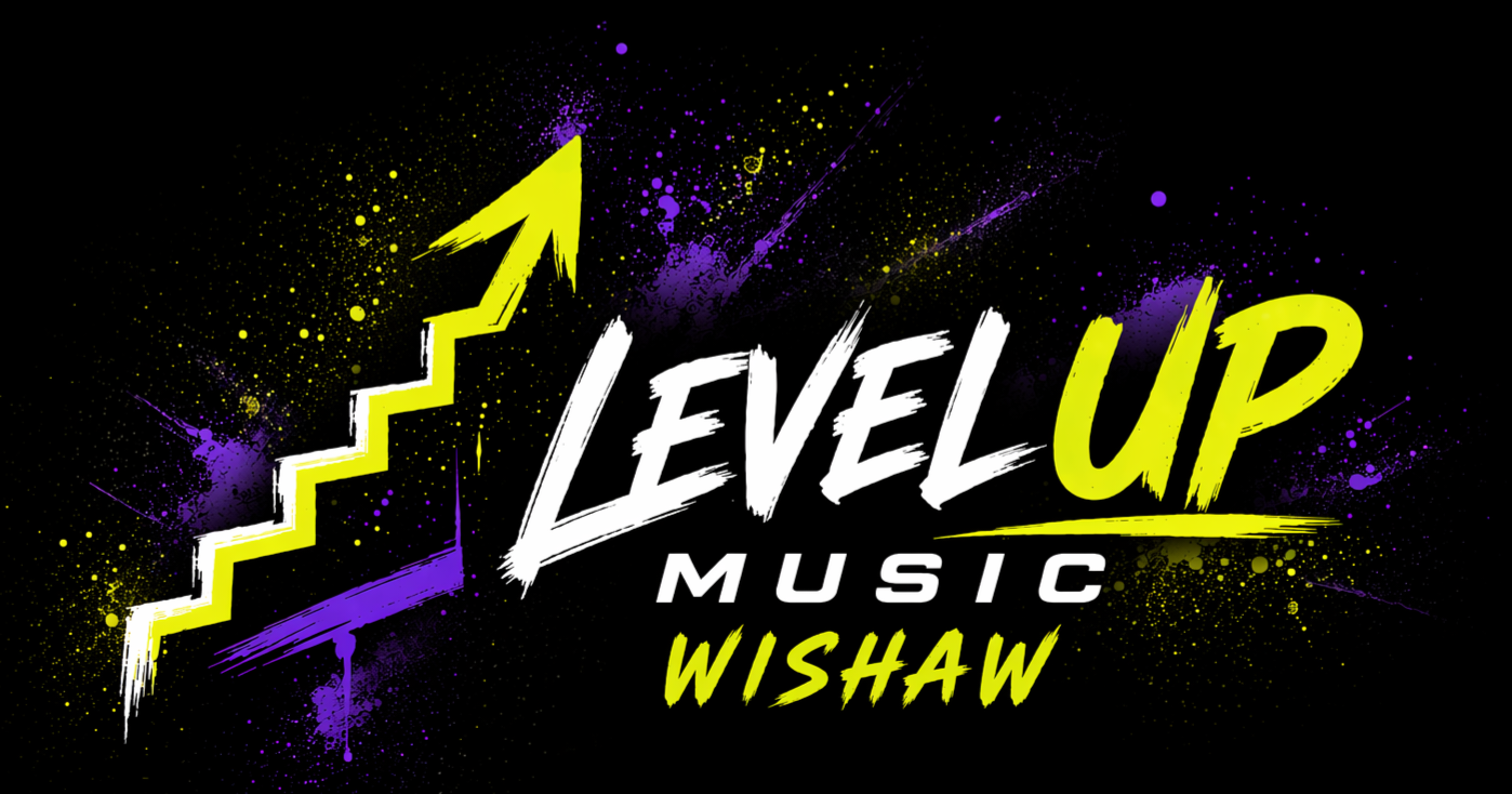 Level Up Music - Wishaw logo