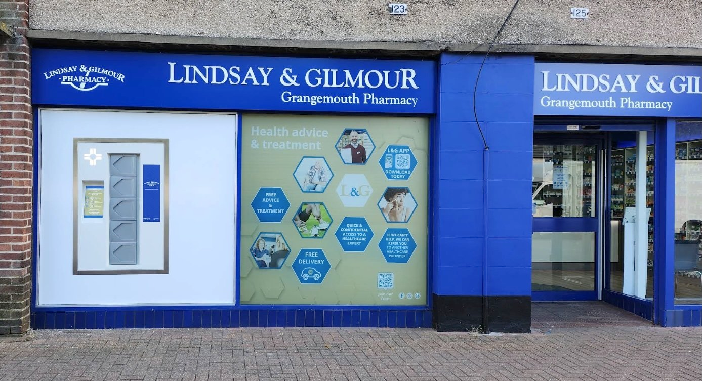 Lindsay & Gilmour Pharmacy Grangemouth logo