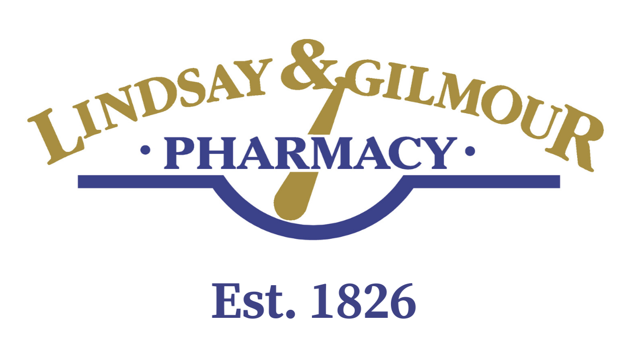 Lindsay & Gilmour Pharmacy Inverkeithing Cross logo