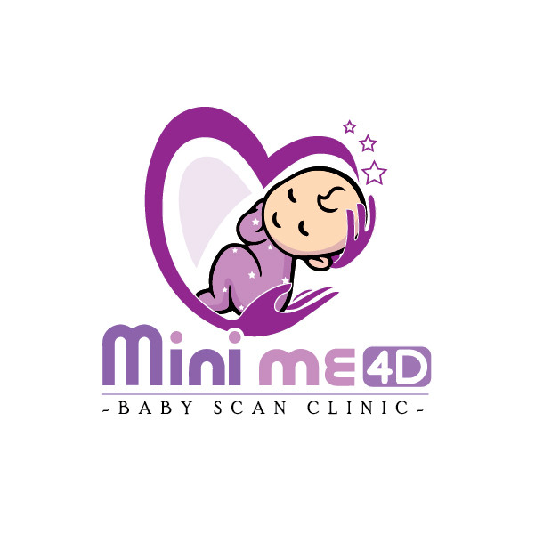 Mini Me 4D - baby scan clinic logo