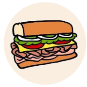 Mr. Sandwich logo