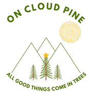 On Cloud Pine Christmas Trees logo