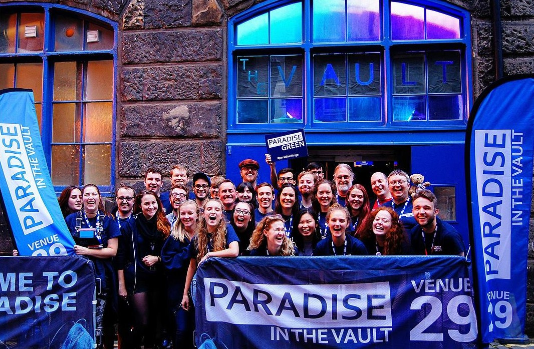 Paradise in the Vault (Venue 29) logo