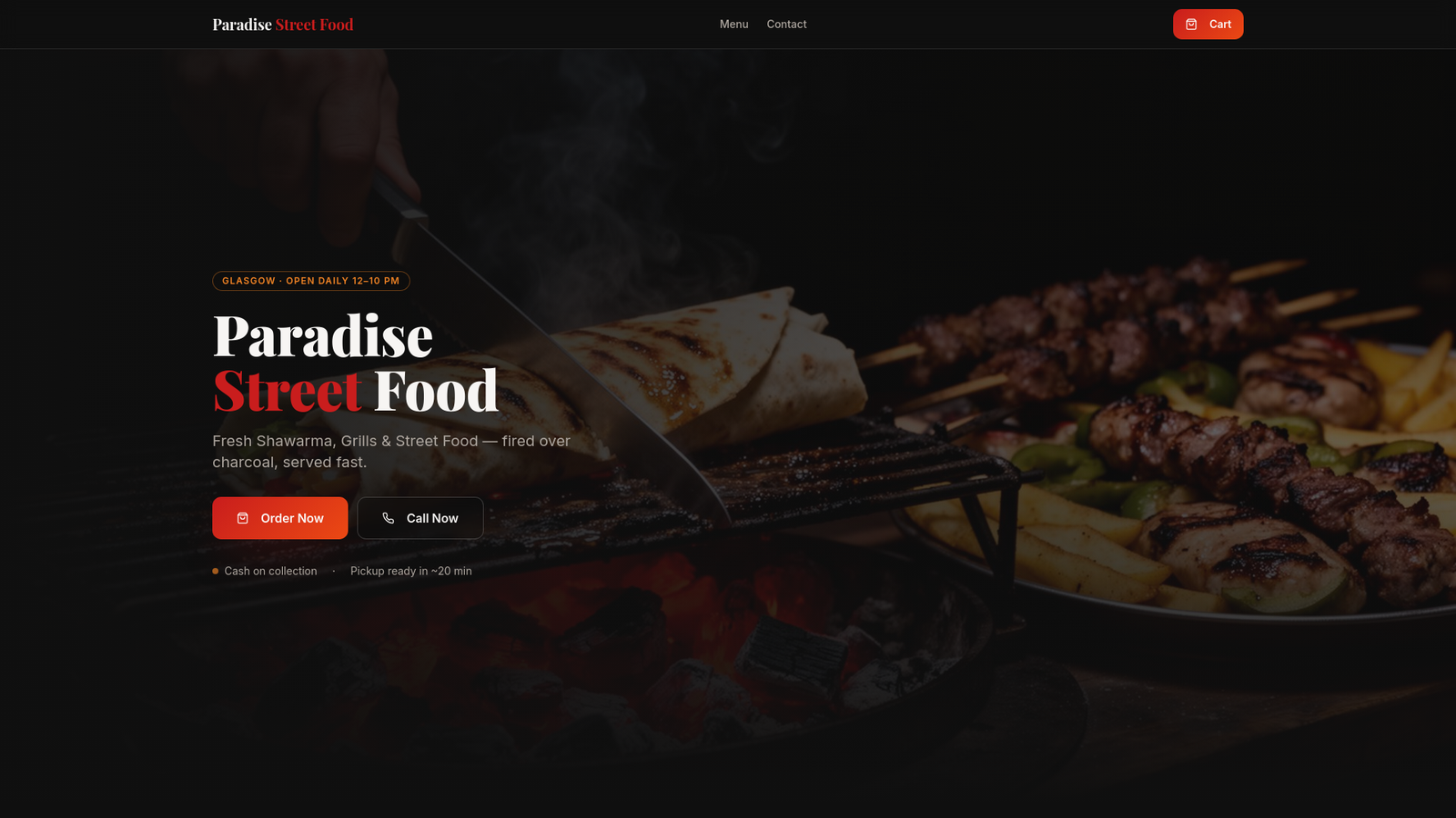 Paradise Street Food logo