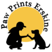 Paw Prints Erskine logo