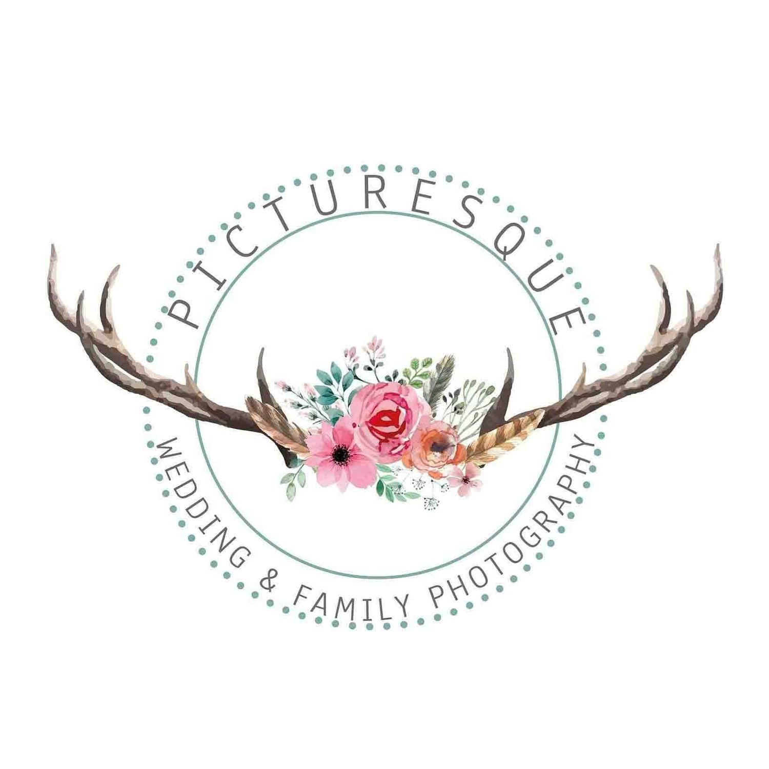 Picturesque, Wedding and Family Photography logo