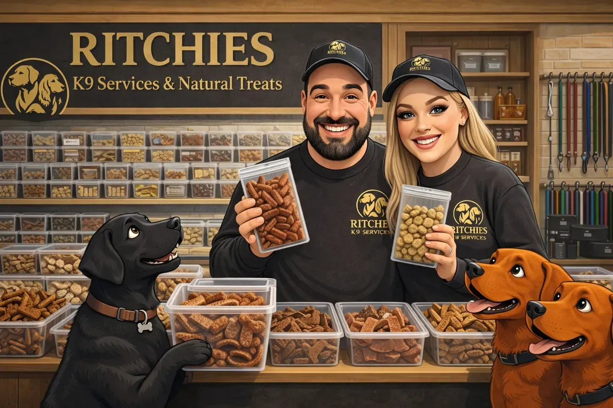 Ritchies K9 Services & Natural Treats logo