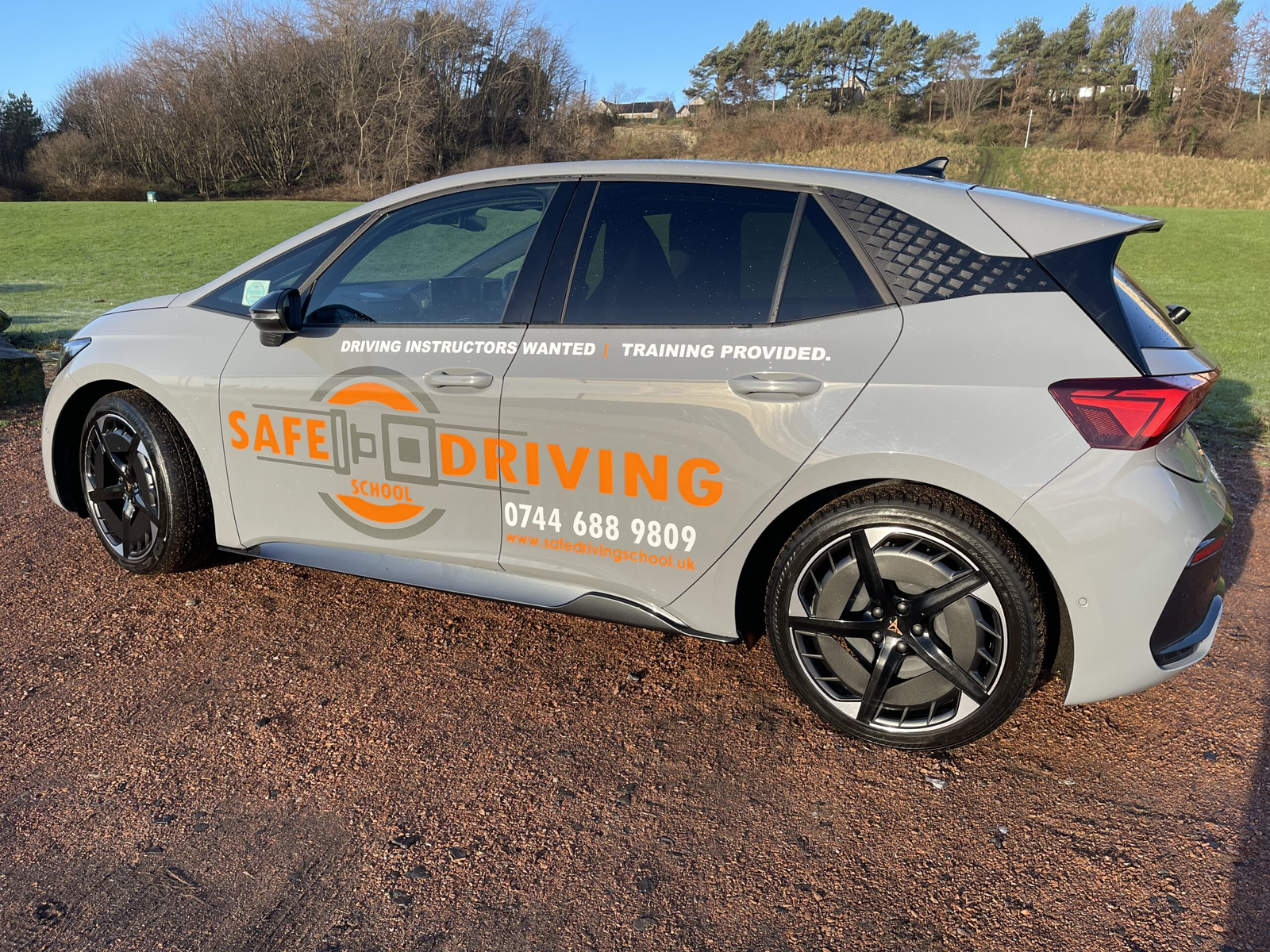 Safe Driving School logo