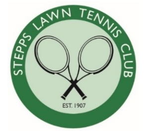 Stepps Lawn Tennis Club logo