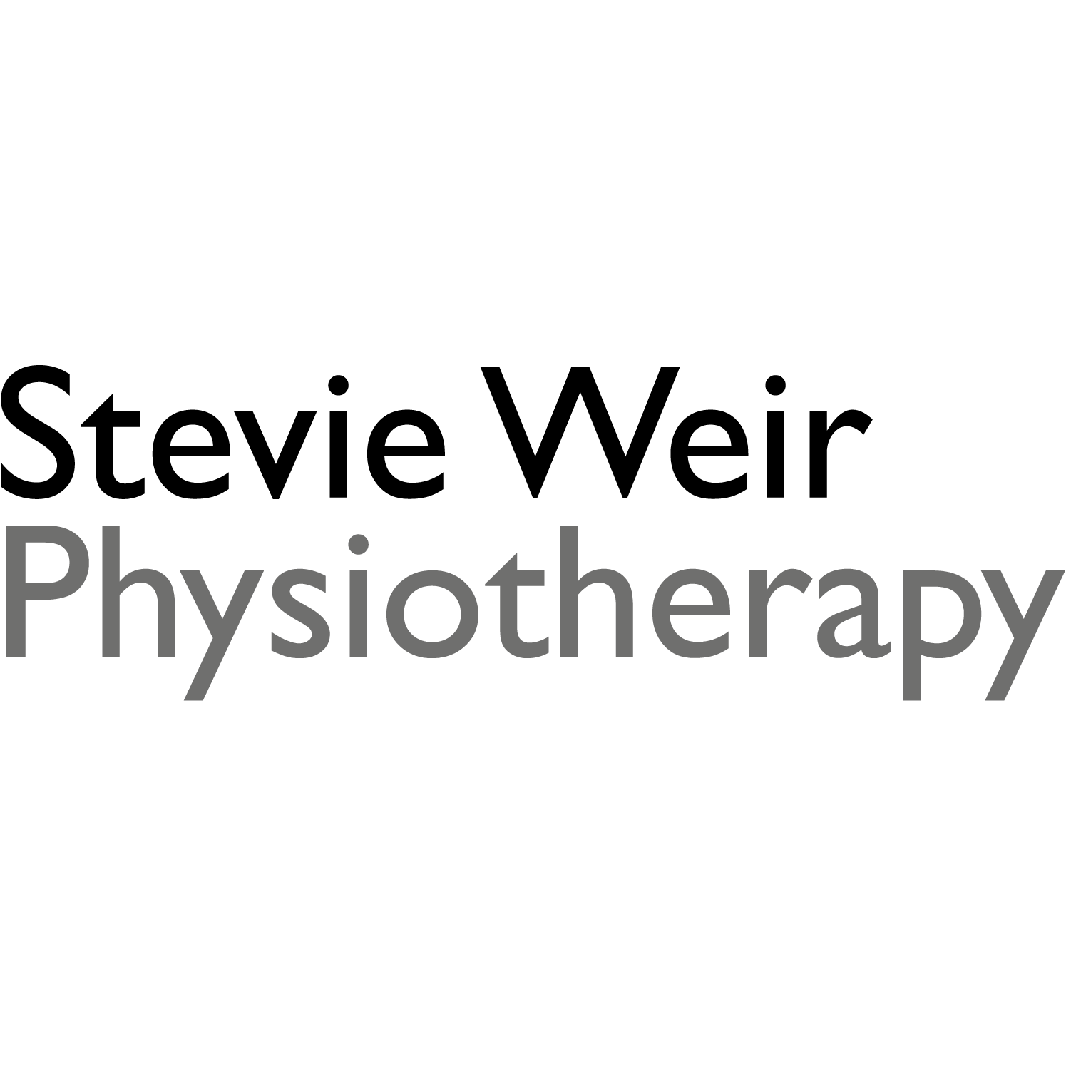 Stevie Weir Physiotherapy logo