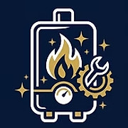 The boiler repair company logo