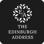 The Edinburgh Address/Adore Scotland logo