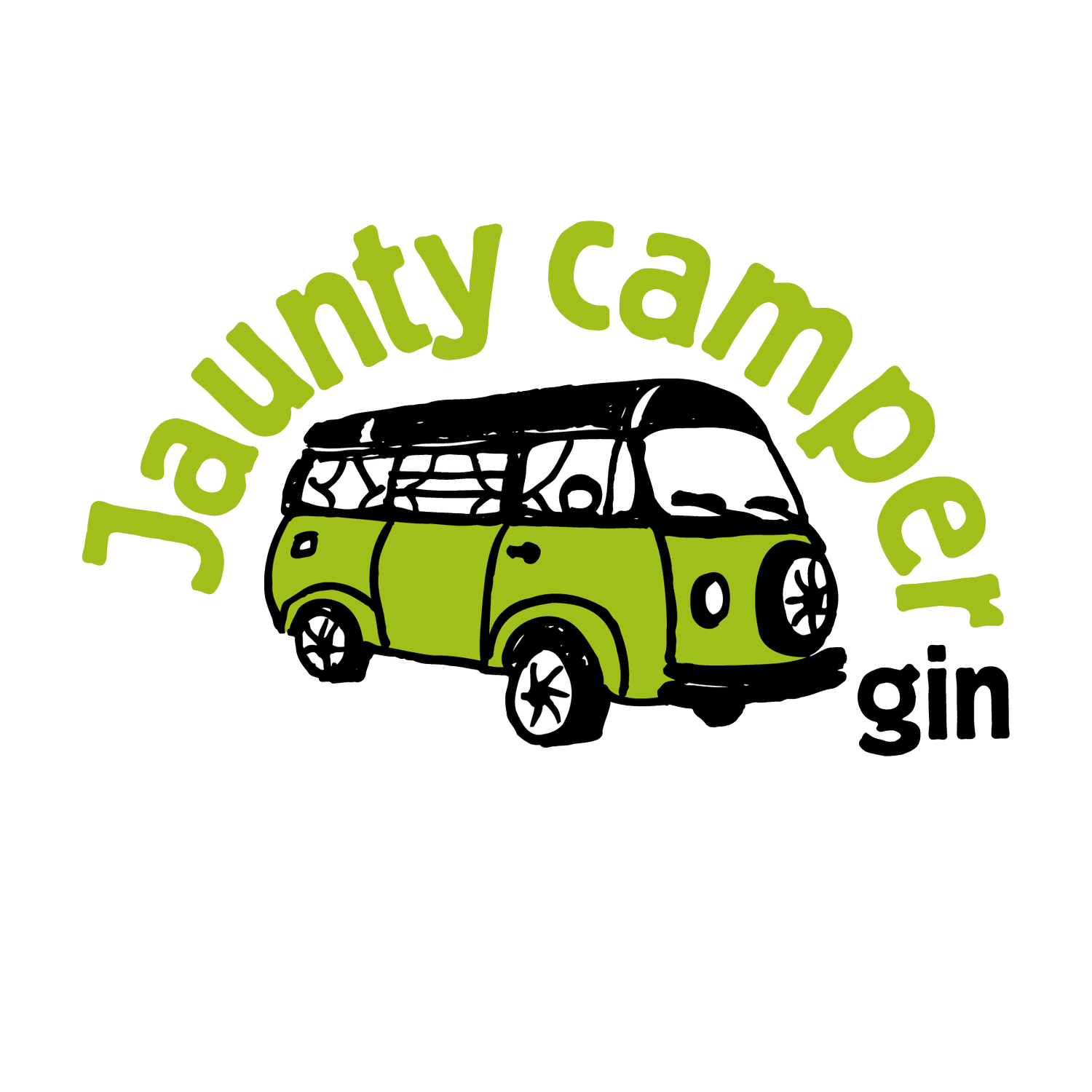 The Jaunty Camper Gin logo