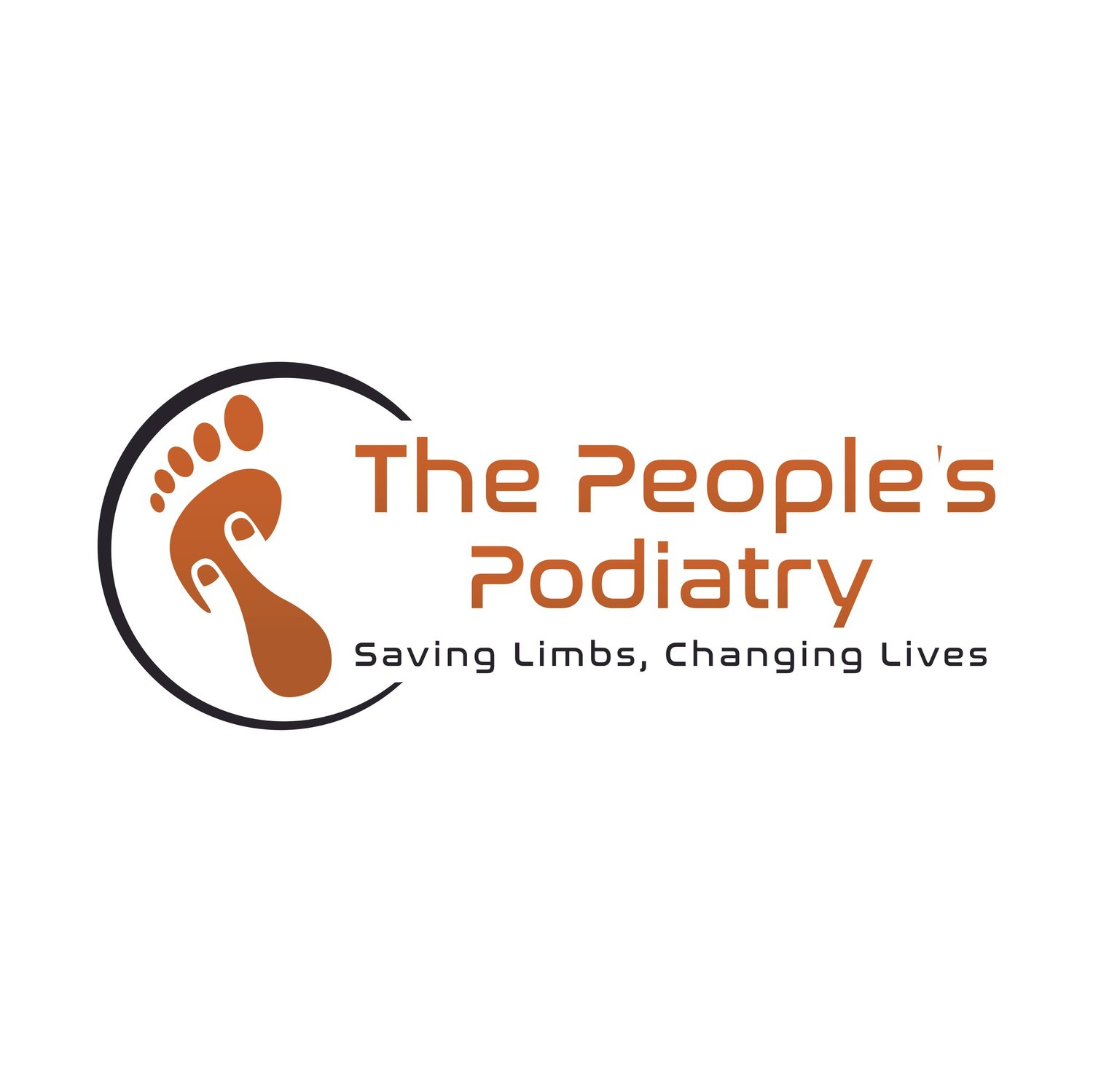 The Peoples Podiatry logo