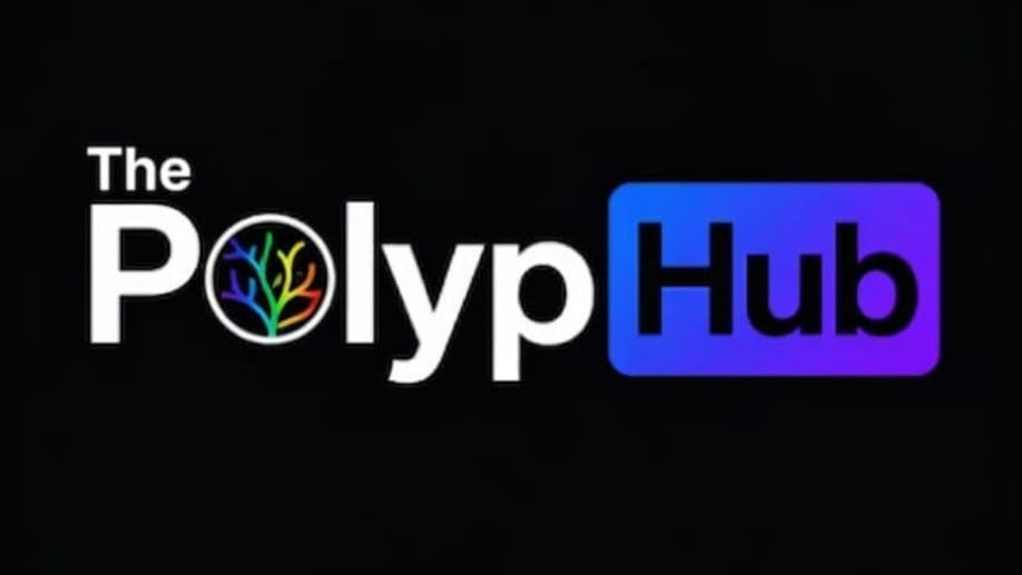 The Polyp Hub Coral aquaculture logo