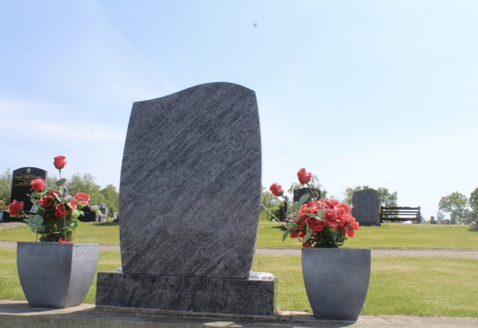 The Scottish Granite Memorials Company logo
