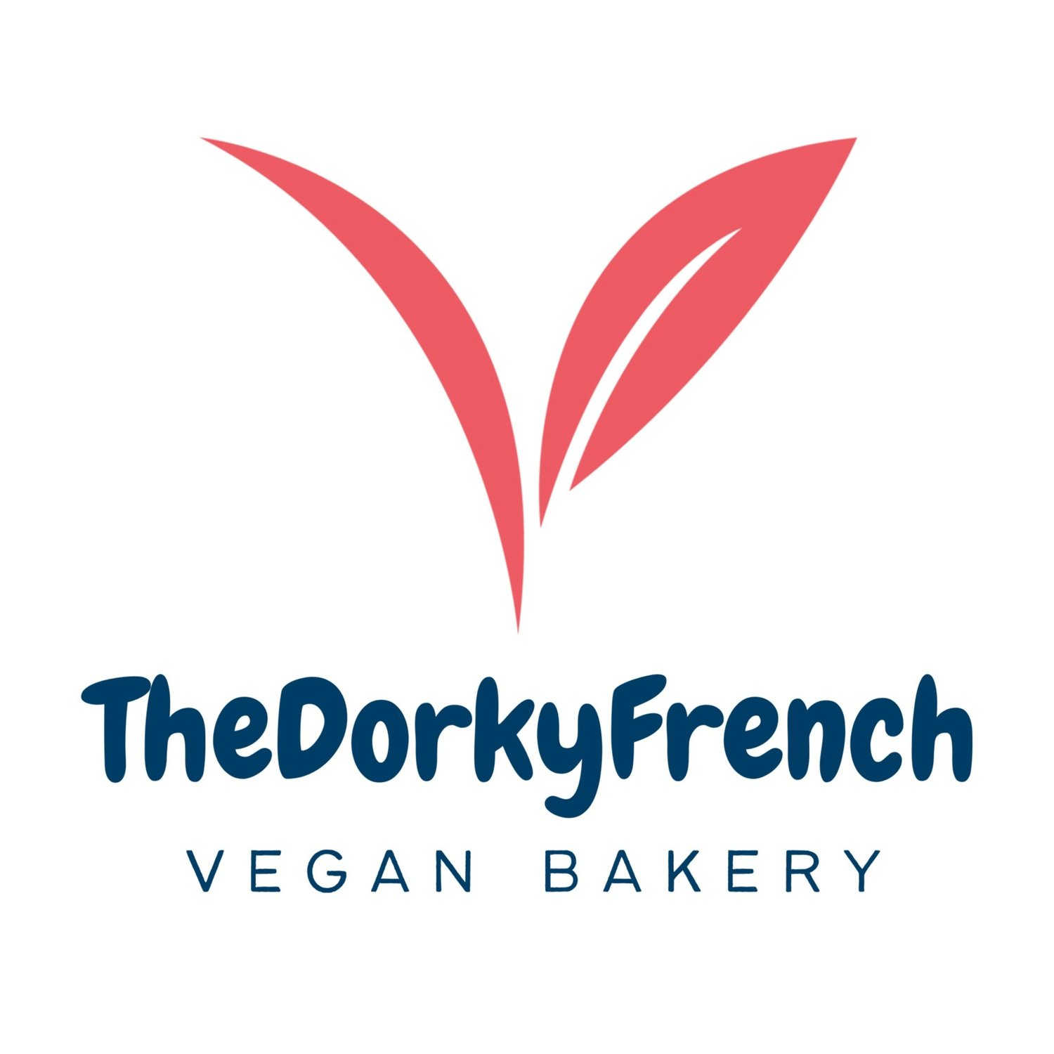 TheDorkyFrench vegan bakery logo