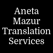 Tłumacz przysięgły języka angielskiego Aneta Mazur logo