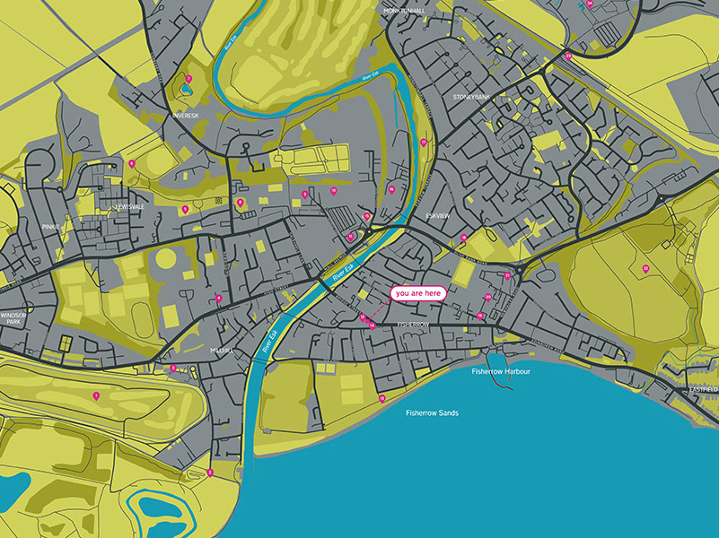 Urban Reiver Graphic Design & Illustration, Scotland logo