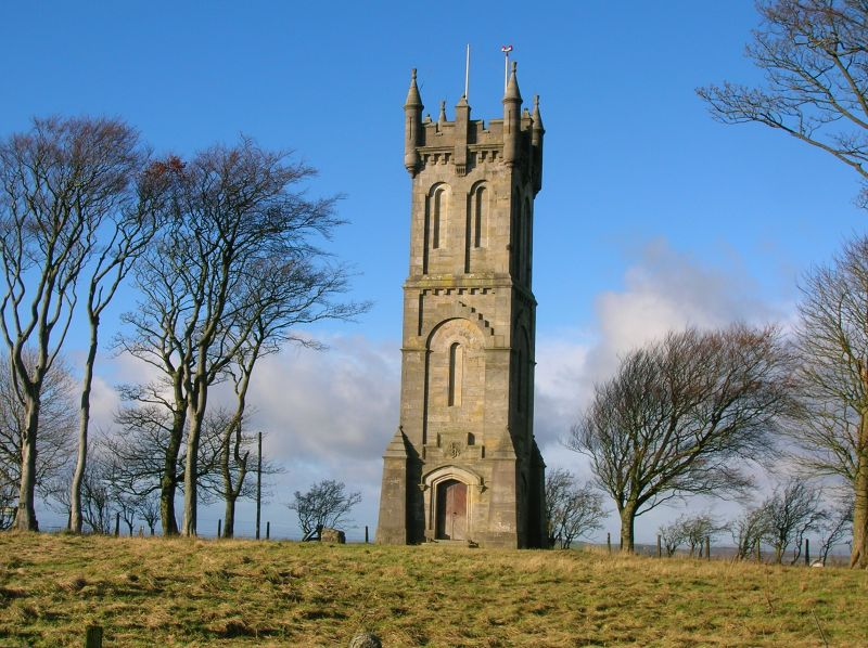 Wallace Monument, Ayrshire “Barnweil” logo
